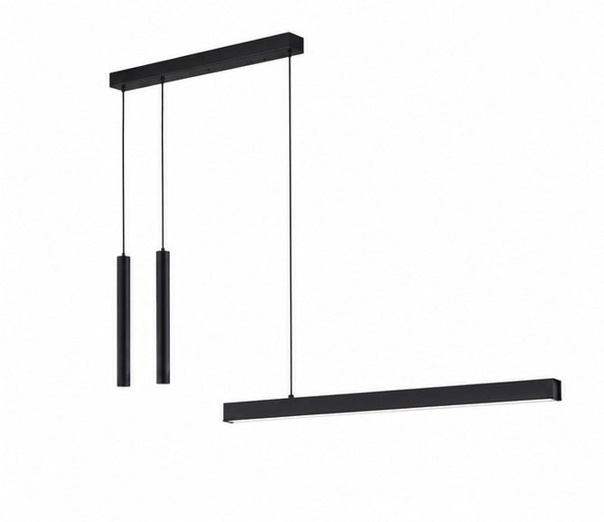 Lustre Moderne - Suspension Led Linea - Noir