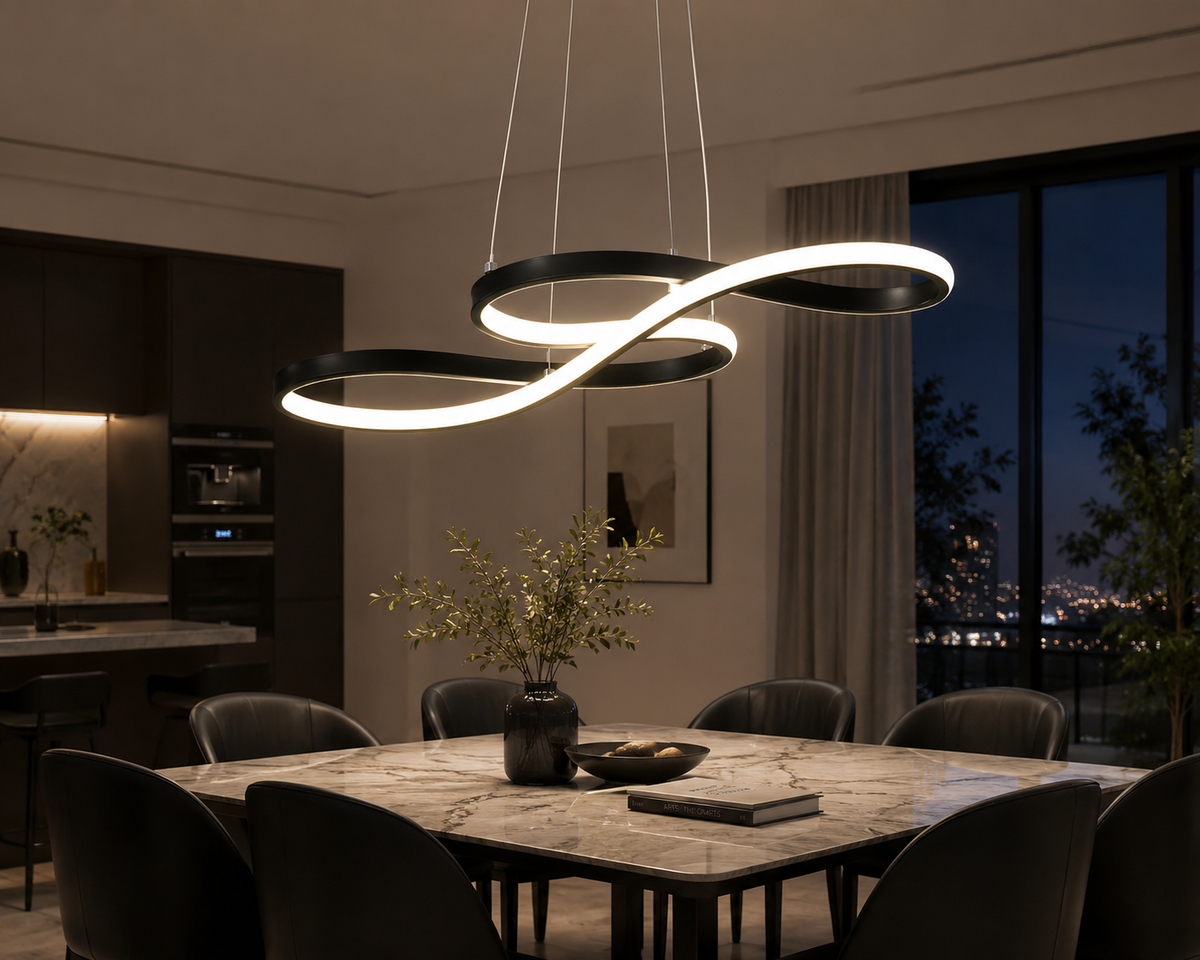 Lustre Infini Led - Design Moderne
