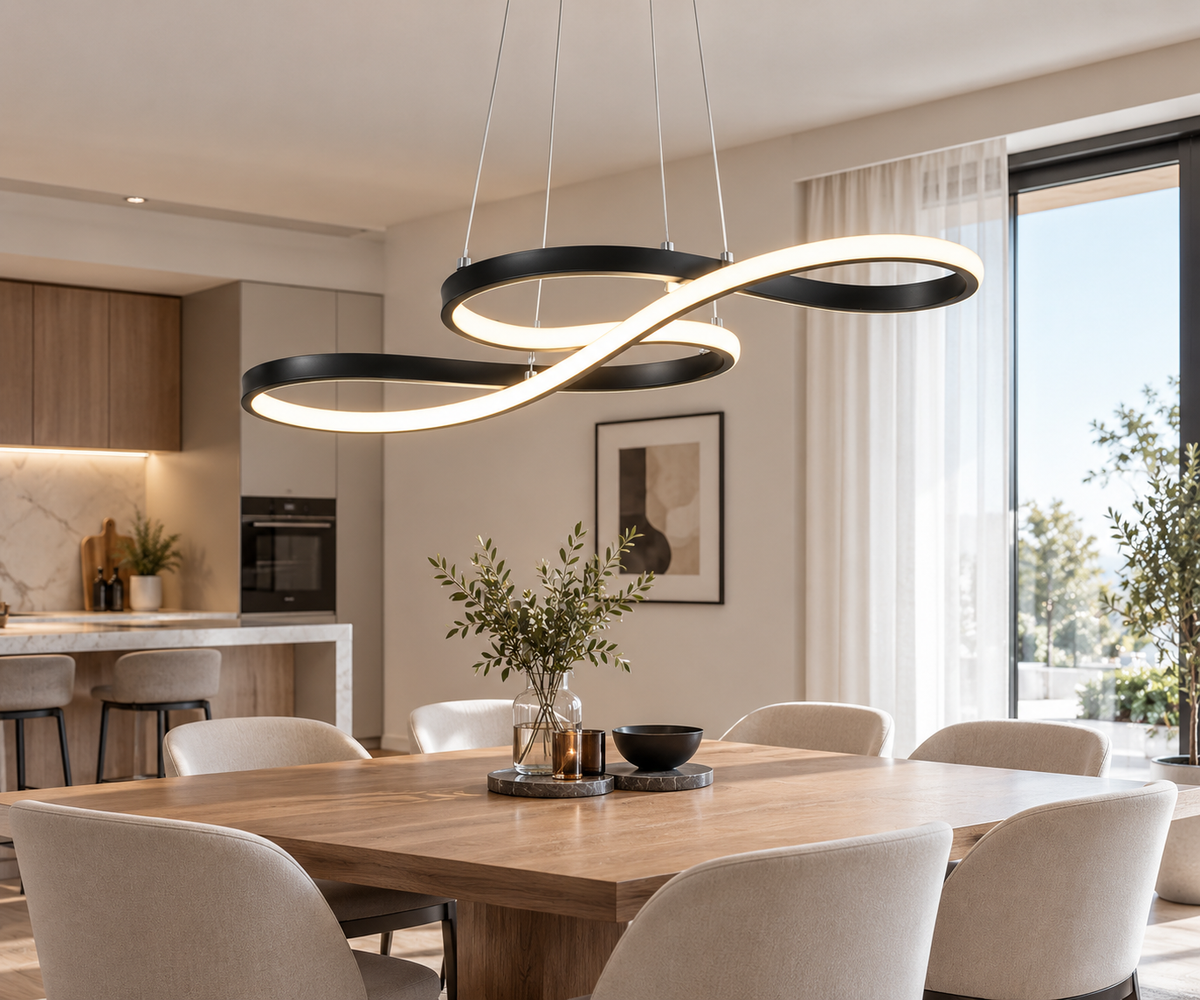 Lustre Infini Led - Design Moderne